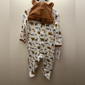 Two-Piece Woodland Footie Set